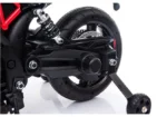 Otroški motor na akumulator Aprilia A007 2x35W, črna - slika 6