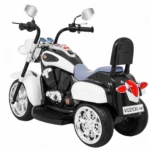 Otroški motor na akumulator Chopper NightBike, bel - slika 7