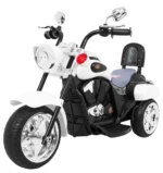 Otroški motor na akumulator Chopper NightBike, bel