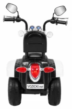 Otroški motor na akumulator Chopper NightBike, bel - slika 8