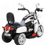 Otroški motor na akumulator Chopper NightBike, bel - slika 10