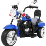 Otroški motor na akumulator Chopper NightBike, moder