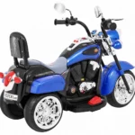 Otroški motor na akumulator Chopper NightBike, moder - slika 9