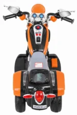 Otroški motor na akumulator Chopper NightBike, oranžen - slika 8