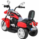 Otroški motor na akumulator Chopper NightBike, rdeč - slika 8
