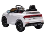 Otroški avto na akumulator Audi RS Q8 2x45W 12V, bel - slika 4