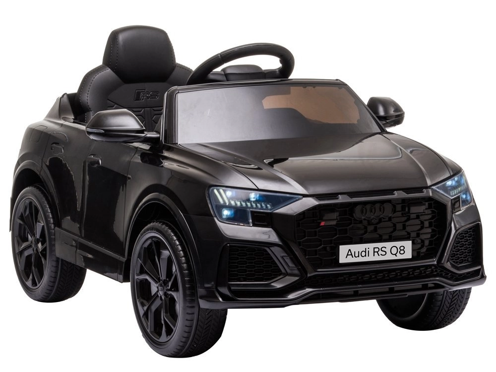 Otroški avto na akumulator Audi RS Q8, črn Otroški avto na akumulator Audi RS Q8 2x45W 12V, črn - slika 1
