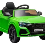 Otroški avto na akumulator Audi RS Q8 2x45W 12V, zelen