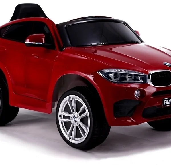 Otroški avto na akumulator BMW X6M 2x45W, rdeč lakiran