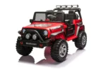 Otroški avto na akumulator Jeep Beast 4x45W 12V, rdeč