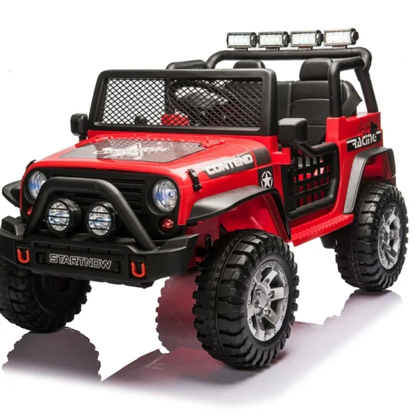 Otroški avto na akumulator Jeep Beast 4x45W 12V, rdeč