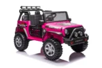 Otroški avto na akumulator Jeep Beast 4x45W 12V, roza - slika 11