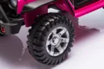 Otroški avto na akumulator Jeep Beast 4x45W 12V, roza - slika 57