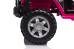 Otroški avto na akumulator Jeep Beast 4x45W 12V, roza - slika 59