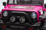Otroški avto na akumulator Jeep Beast 4x45W 12V, roza - slika 61