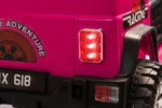 Otroški avto na akumulator Jeep Beast 4x45W 12V, roza - slika 67