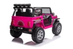 Otroški avto na akumulator Jeep Beast 4x45W 12V, roza - slika 9