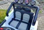 Otroški avto na akumulator Jeep S2388 4x45W 12V, bel - slika 14