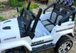 Otroški avto na akumulator Jeep S2388 4x45W 12V, bel - slika 15