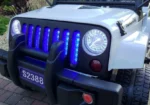 Otroški avto na akumulator Jeep S2388 4x45W 12V, bel - slika 16