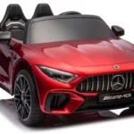 Otroški avto na akumulator Mercedes AMG SL63 2x200W 24V, rdeč lakiran