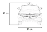 Otroški avto na akumulator Mercedes EQA 250 4x35W, bel - slika 22