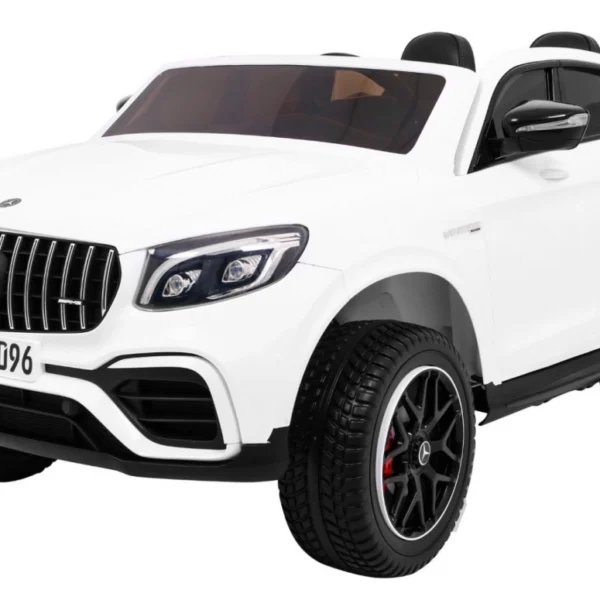 Otroški avto na akumulator Mercedes GLC 63S 4x45W, bel