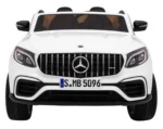 Otroški avto na akumulator Mercedes GLC 63S 4x45W, bel - slika 4