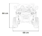 Otroški avto na akumulator Pick-Up Speed 900 4x45W, moder - slika 18