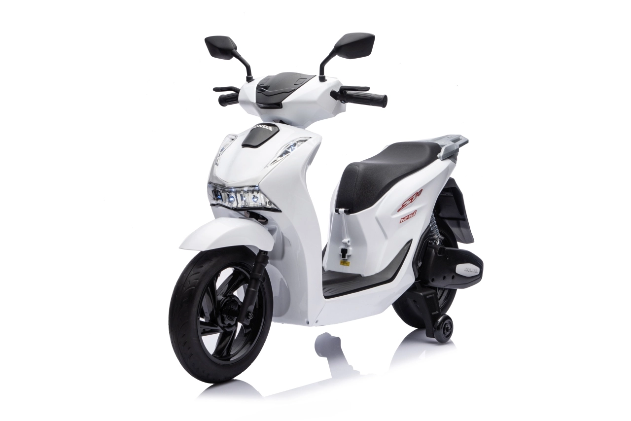 Otroški motor na akumulator Skuter Honda SH125I 1x30W 12V, bel 31 Otroški motor na akumulator Skuter Honda SH125I 1x35W 12V, bel - slika 1