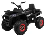 Otroški štirikolesnik na akumulator ATV Desert 4x45W 12V, črn