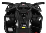 Otroški štirikolesnik na akumulator ATV Desert 4x45W 12V, črn - slika 6