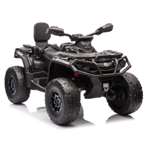 Otroški štirikolesnik na akumulator Can Am Outlander DK-CA005 4x200W 24V, črn