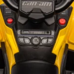 Otroški štirikolesnik na akumulator Can Am Outlander DK-CA005 4x200W 24V, rumen - slika 13