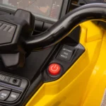 Otroški štirikolesnik na akumulator Can Am Outlander DK-CA005 4x200W 24V, rumen - slika 14