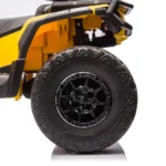 Otroški štirikolesnik na akumulator Can Am Outlander DK-CA005 4x200W 24V, rumen - slika 10
