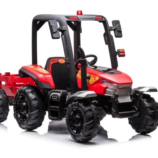 Otroški traktor na akumulator BLT-206 24V, 400W, rdeč