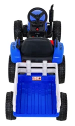 Otroški traktor na akumulator Blow 2x45W 12V, moder - slika 7