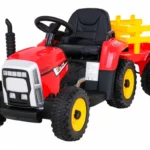 Otroški traktor na akumulator Blow 2x45W 12V, rdeč