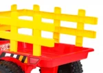 Otroški traktor na akumulator Blow 2x45W 12V, rdeč - slika 12