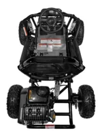 Otroški gokart na bencin MUD MONSTER 98cm³, črn - slika 16