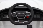 Otroški avto na akumulator Audi E-Tron GT 4x45W, bel - slika 9