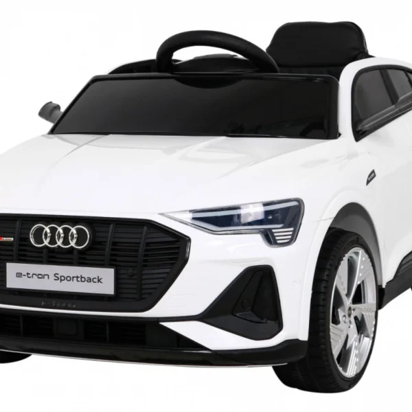 Otroški avto na akumulator Audi E-Tron Sportback 4x25W, bel