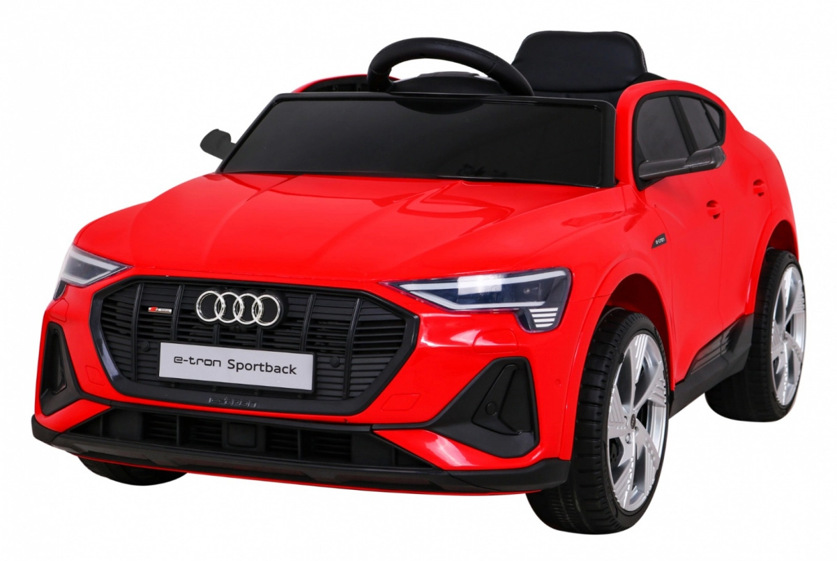 Otroški avto na akumulator Audi E-Tron Sportback 4x25W, rdeč 1 Otroški avto na akumulator Audi E-Tron Sportback 4x25W, rdeč - slika 1