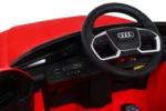 Otroški avto na akumulator Audi E-Tron Sportback 4x25W, rdeč - slika 8
