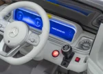 Otroški avto na akumulator Mercedes Benz EQG 4x4 12V, siv - slika 12