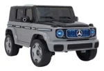 Otroški avto na akumulator Mercedes Benz EQG 4x4 12V, siv - slika 5