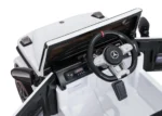 Otroški avto na akumulator Mercedes G63 AMG LIFT 2x25W 12V, bel - slika 15
