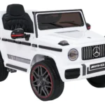 Otroški avto na akumulator Mercedes G63 AMG LIFT 2x25W 12V, bel