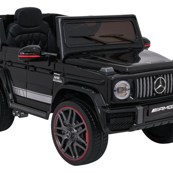 Otroški avto na akumulator Mercedes G63 AMG LIFT 2x25W 12V, črn